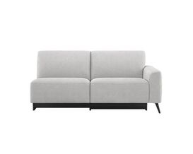 XOOON Carini, 3-Sitzer Armlehne rechts - 1 motorig elektrisch + 1 Kopfstutz - Bonellfederkern