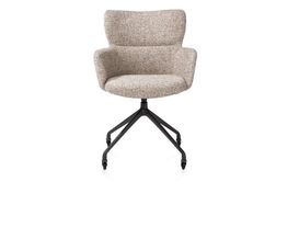 XOOON Sage, Armlehnstuhl + Rollen - Aluminium Gestell - selected choices