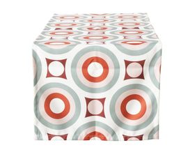 Tischläufer Serenity mit geometrischem Muster