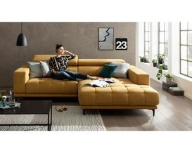 Wohnlandschaft, leger "Arona" in der Farbe Ocker