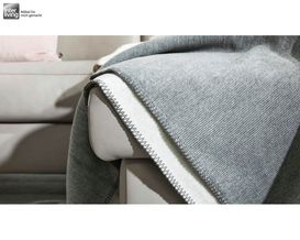 Interliving Wendedecke in Blau/Hellblau, ca. 150x200 cm