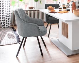 Esszimmerstuhl "Molde" grau