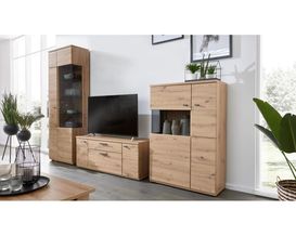Interliving Wohnwand 2110, Alteiche Dekor