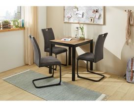 Schwingstuhl dunkelgrau