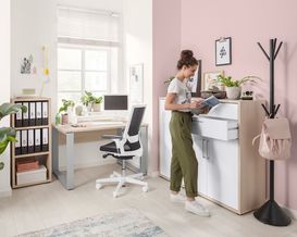 Drehstuhl "Traun" mit Armlehnen