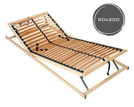 Bettrahmen Lattenrost "Berti" 90x200 cm -verstellbar-