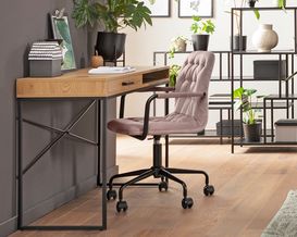 Schreibtisch "Ascheberg" mit Schublade und Fach