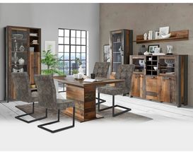 Vitrine "Fergus" ca. 62x205 cm