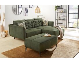 Hocker, leger "Judith" grün