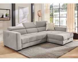 Wohnlandschaft "Johannes", leger, inkl. Bettkasten und USB-Ladeport