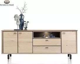 Sideboard "Livada" Henders & Hazel Wildeichen Furnier Natur