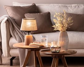 Tischleuchte "Rijeka", Durchmesser ca. 20 cm