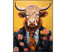 Wandbild, ca. 90x120 cm