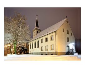Fotoleinwand Johanneskirche Werl, ca. 60x80 cm