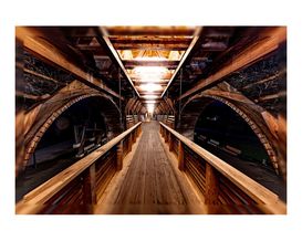 Fotoleinwand, Saline in Bad Sassendorf, ca. 80x120 cm