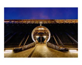 Fotoleinwand, Saline in Bad Sassendorf, ca. 80x120 cm