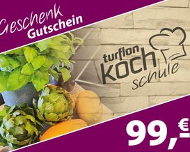 Geschenkgutschein Kochschule 