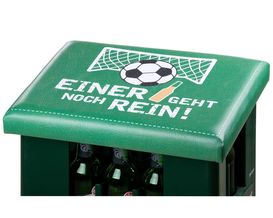 Bierkasten Sitzpolster "Einer geht noch rein", ca. 34x44 cm