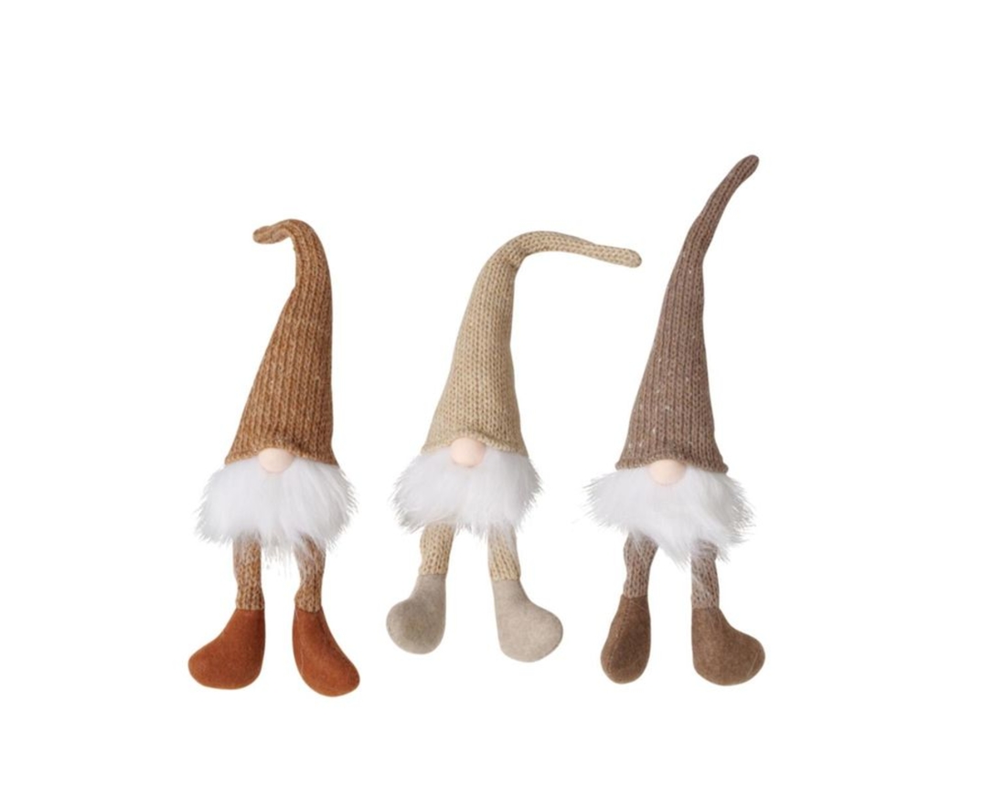 Kantenhocker Wichtel "Nanny", ca. 37 cm - Beige - 1