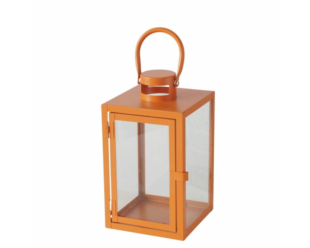 Laterne "Arana", orange, ca. 23,8 cm -  - 1