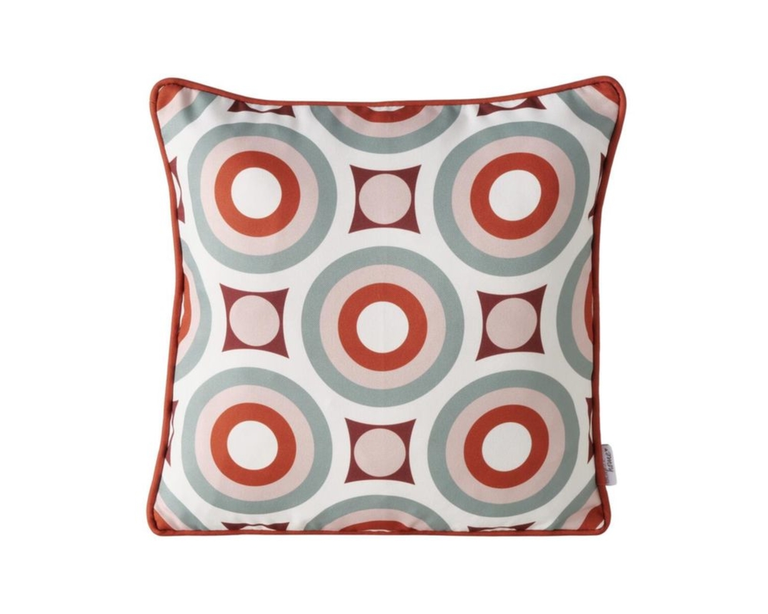 Kissen "Serenity", geometrisches Muster - Mehrfarbig - 1