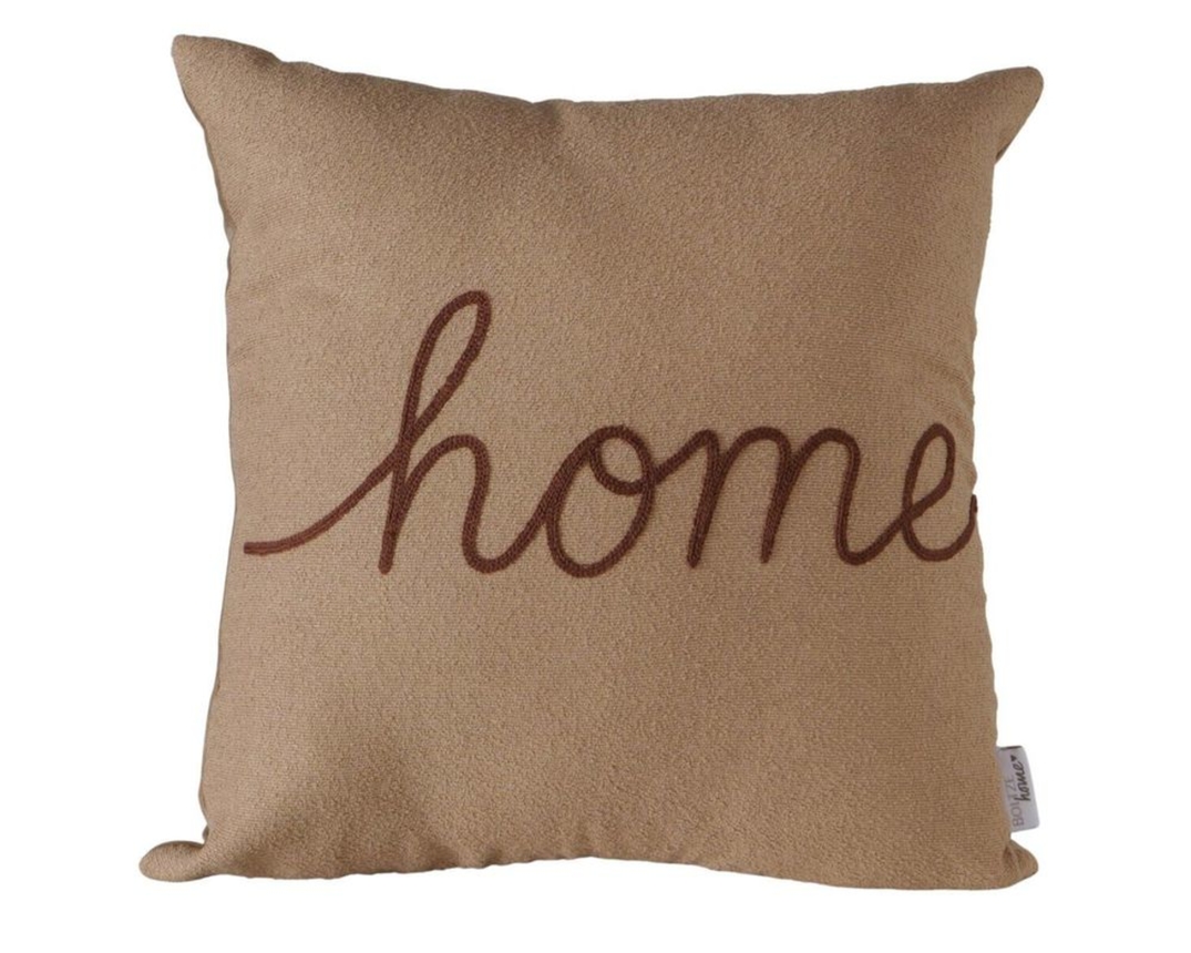 Kissen, braun, ca. 45x45 cm, Home - braun - 1
