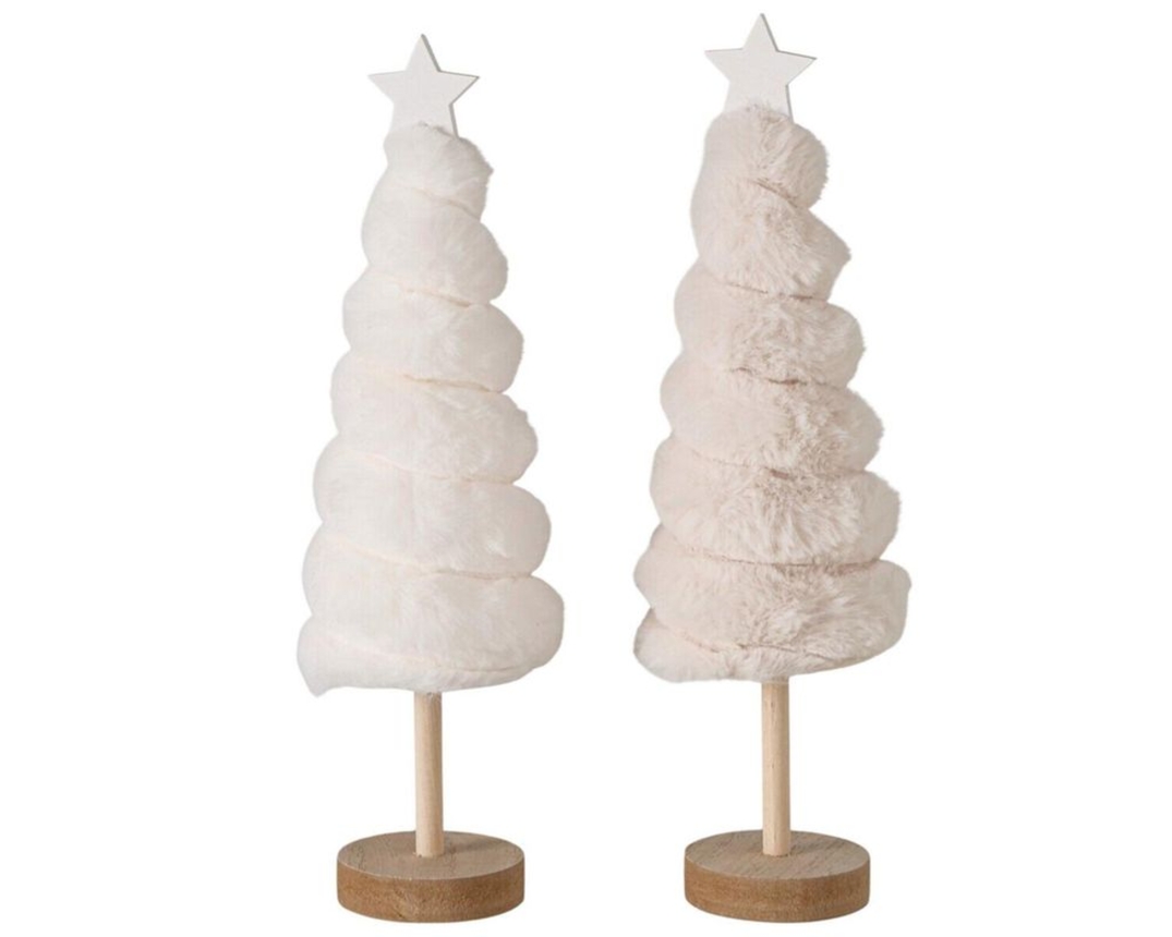 Deko-Weihnachtsbaum "Elunara", ca. 21 cm - Weiß - 1