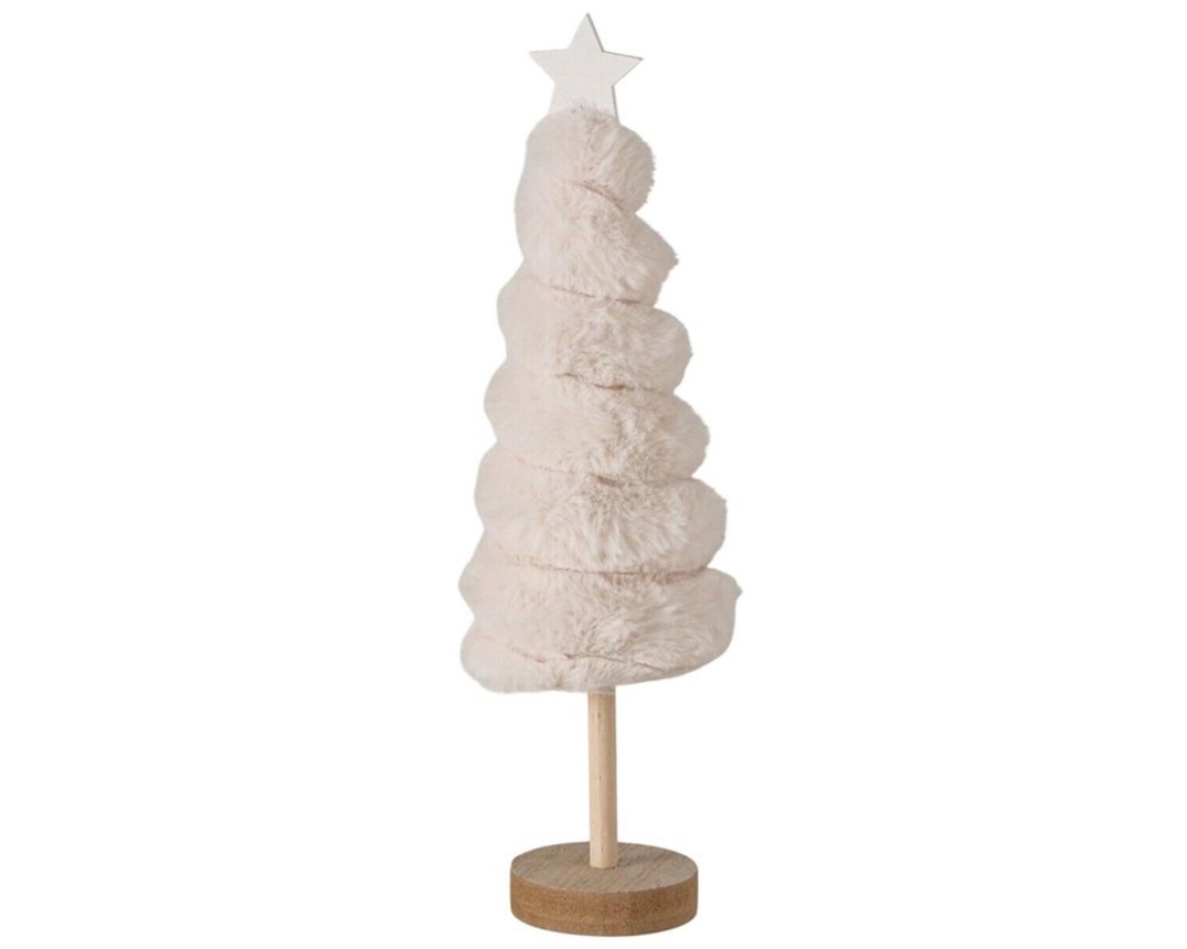 Deko-Weihnachtsbaum "Elunara", ca. 21 cm - Weiß - 3