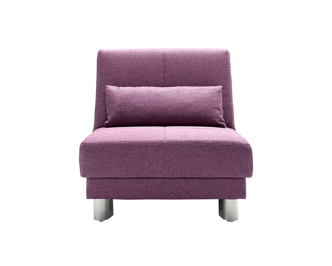 Verwandlungsofa/Schlafsofa "Sloup" cranberry,  80 cm breit - cranberry - 1