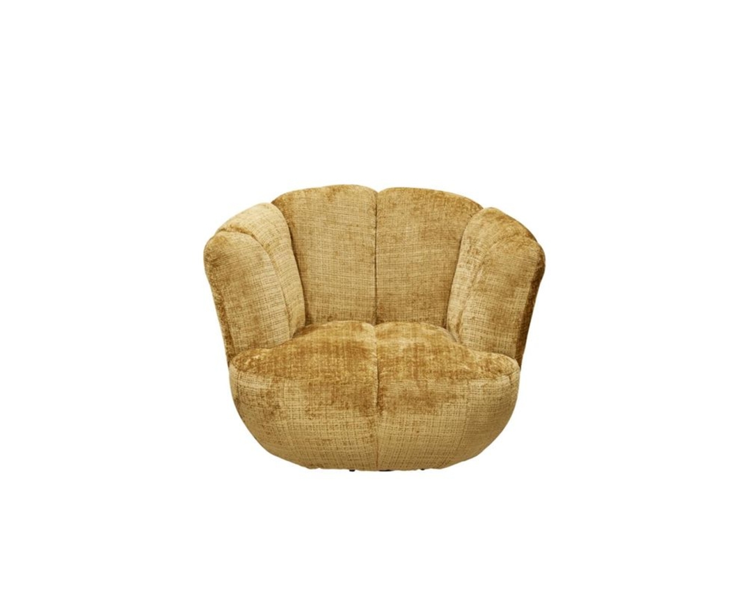 Drehsessel "Eindhoven", drehbar - Gold - 1