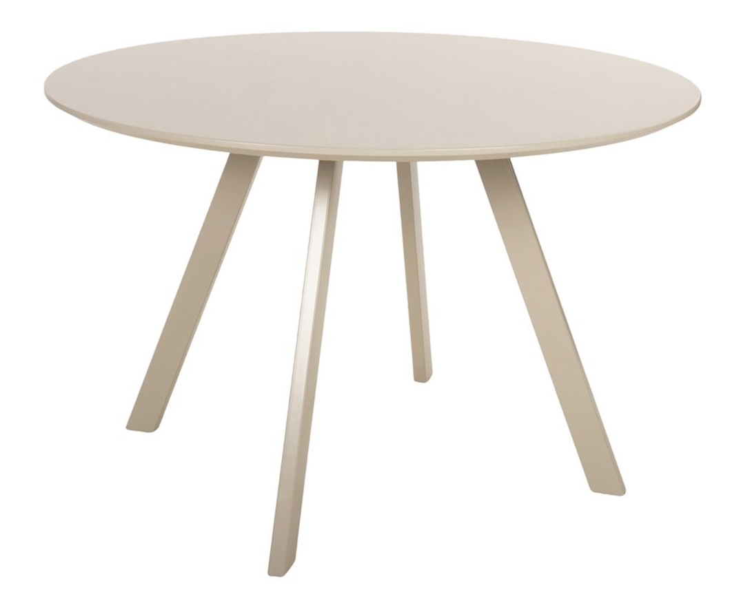 Runder Esstisch "Danielo", ca. 120 cm - Taupe - 1