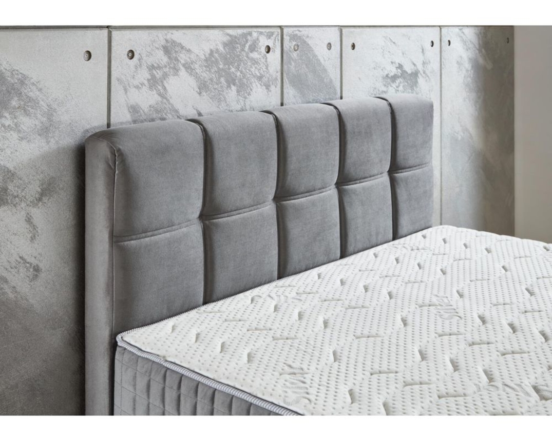 Boxbett "Santiago" mit Bettkasten, ca. 140x200 cm - Grau - 5