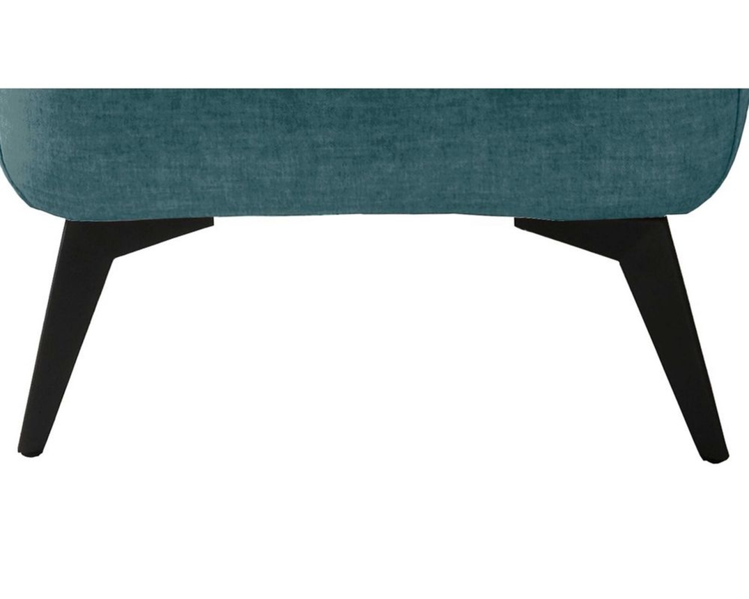 Hocker "Berlin" blau, ca. 63x63 cm - Blau/Türkis - 3