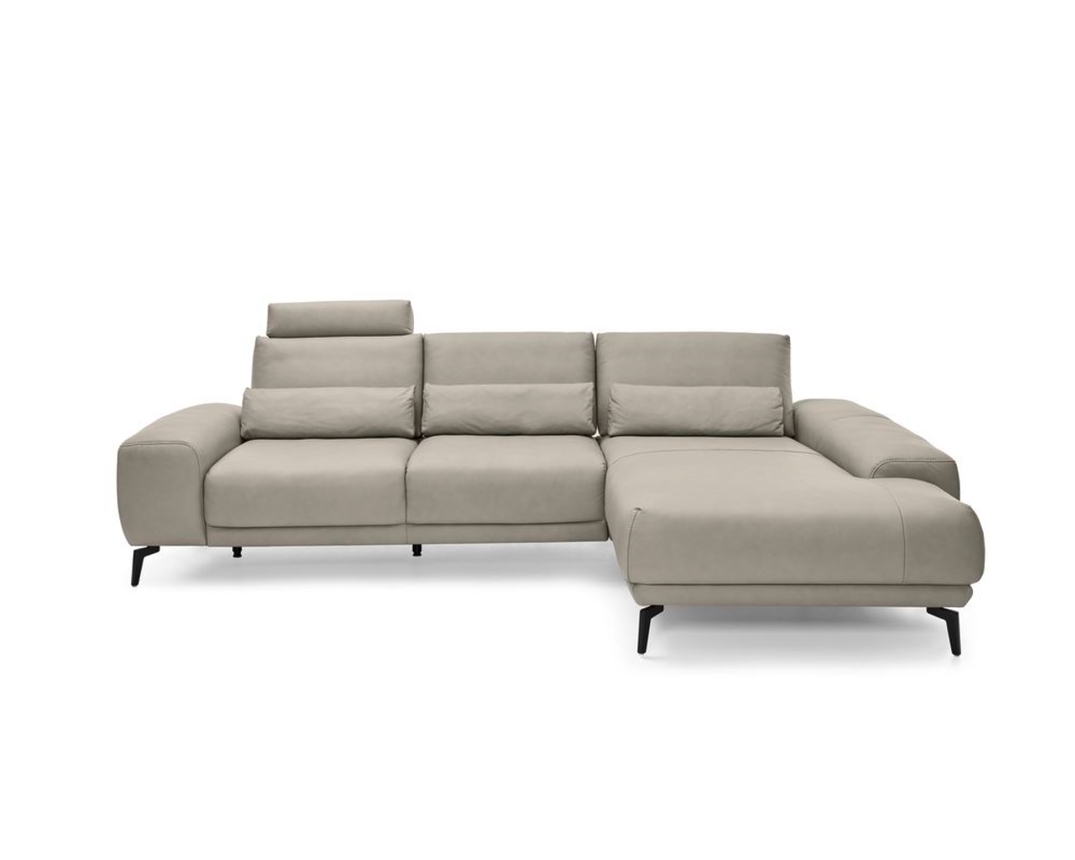 Musterring Wohnlandschaft 290, besonders leger, Leder - Vivre alu - 3