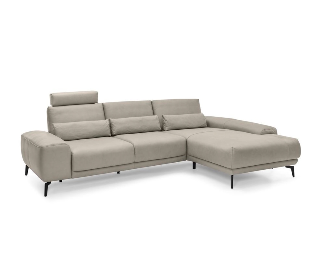 Musterring Wohnlandschaft 290, besonders leger, Leder - Vivre alu - 6