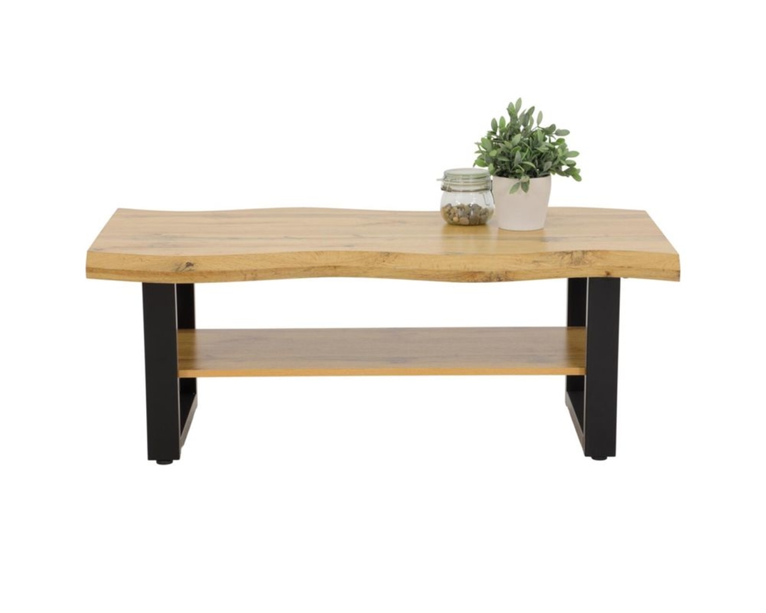 Couchtisch ''Henrike'', Wildeiche-Nachbildung - Wildeiche-Nachbildung - 2