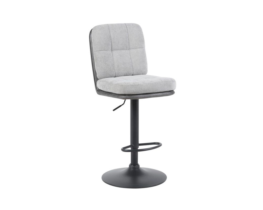 Barhocker "Hof", grau/Vintage anthrazit - Grau/Vintage anthrazit - 2