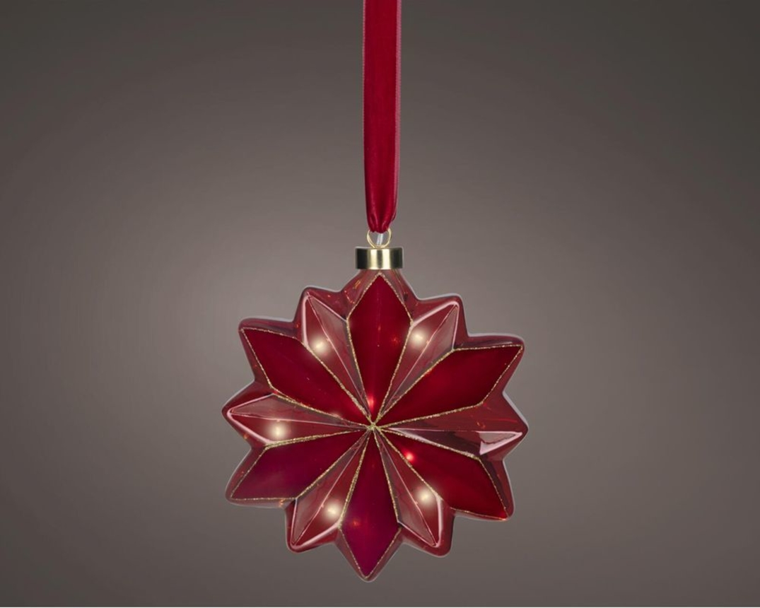 LED-Blume rot, indoor - Rot - 1