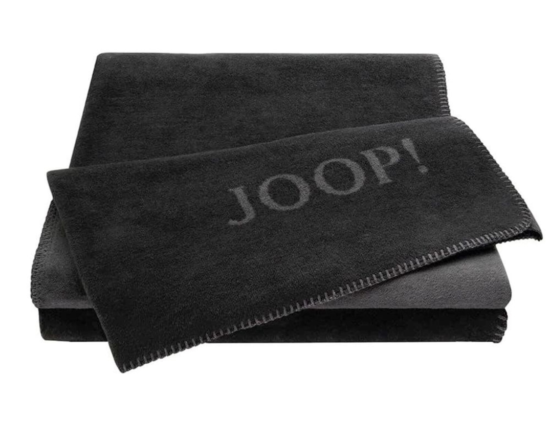 Joop Decke "Trend", ca. 150x200 cm, schwarz - schwarz - 1