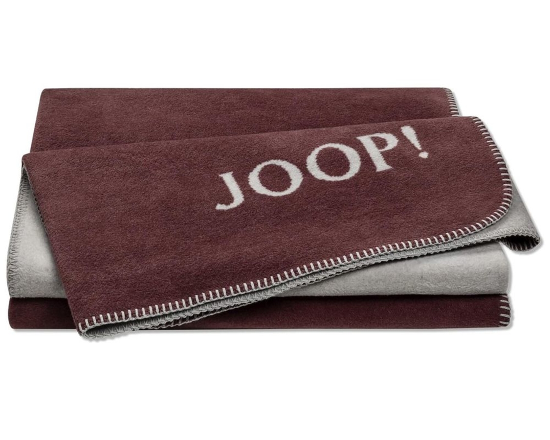 Joop Decke "Trend", ca. 150x200 cm, dunkelrot - Bordeaux - 1