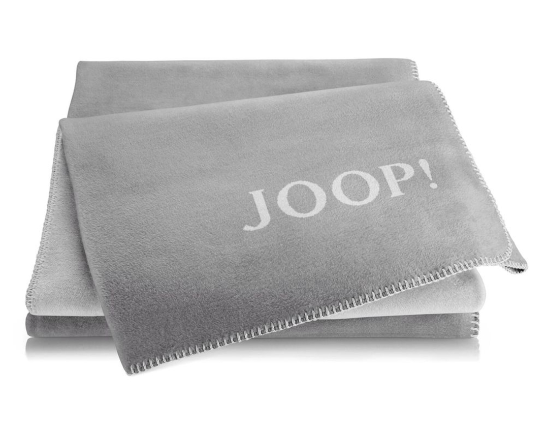 Joop Decke "Trend", ca. 150x200 cm, dunkelgrau/grau - Graphit/Ash - 1