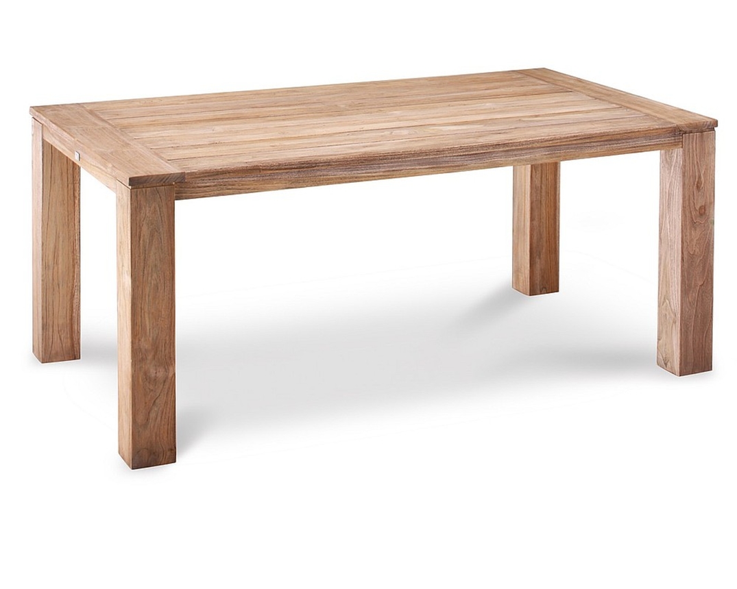 Tisch Moretti 180cm - Teak grey-wash - 2