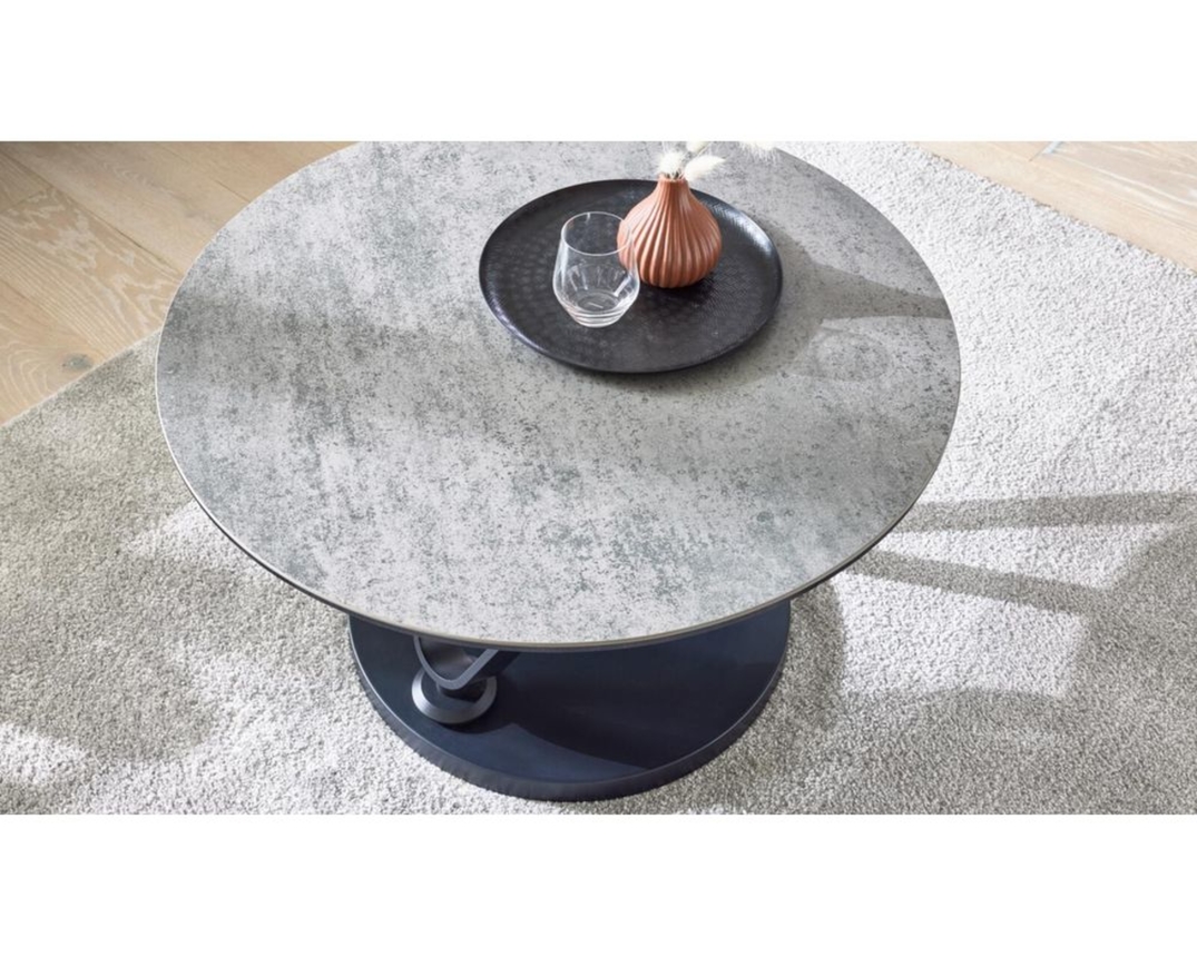 Interliving Couchtisch 6218 - Grau/Durchsichtig/Schwarz - 3