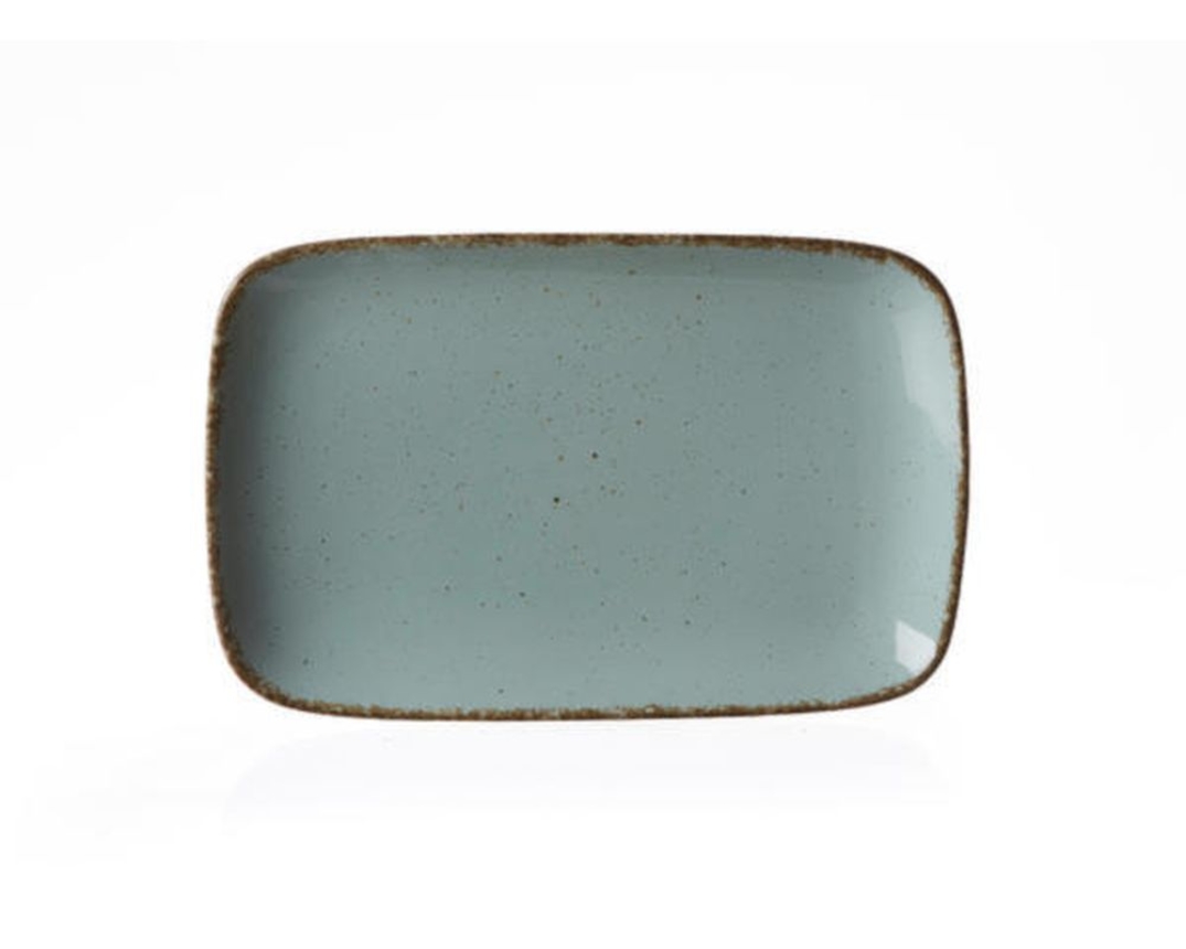 Servierplatte "Casa", ca. 24x15,5 cm, blau - Blau - 1