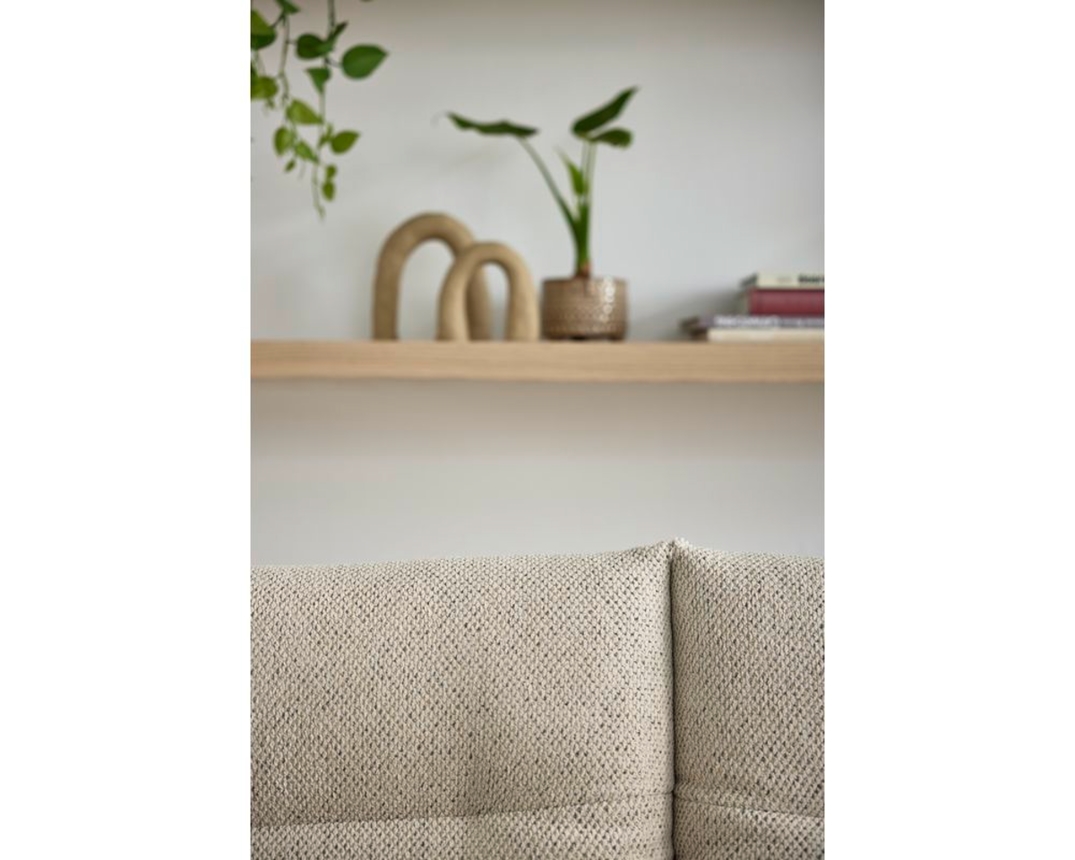 Musterring Wohnlandschaft 2795 mit Metallkufen, besonders leger - Ivory - 14