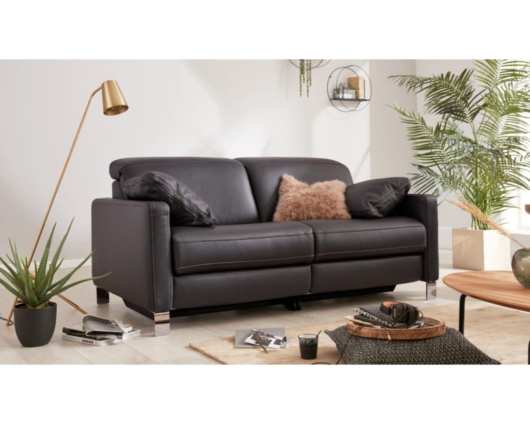Interliving 2,5er-Sofa 4054, leger - Anthrazit - 4