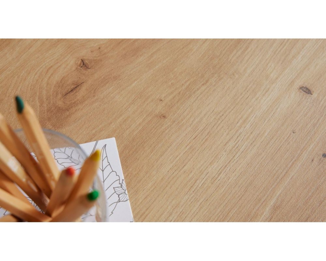 Interliving Esstisch 5505, ausziehbar - Holzfarben/Schwarz - 7