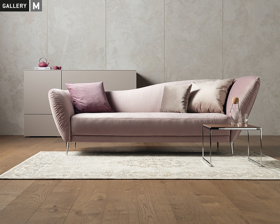 Recamiere Gallery M Vittoria - Samt rosewood PG8 - 2