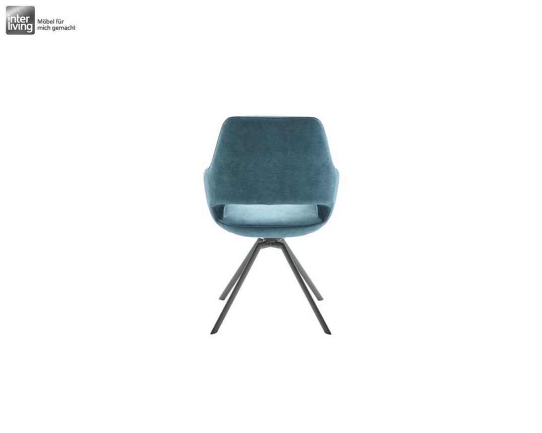 Interliving Schalenstuhl 5112, blau - Petrol - 3