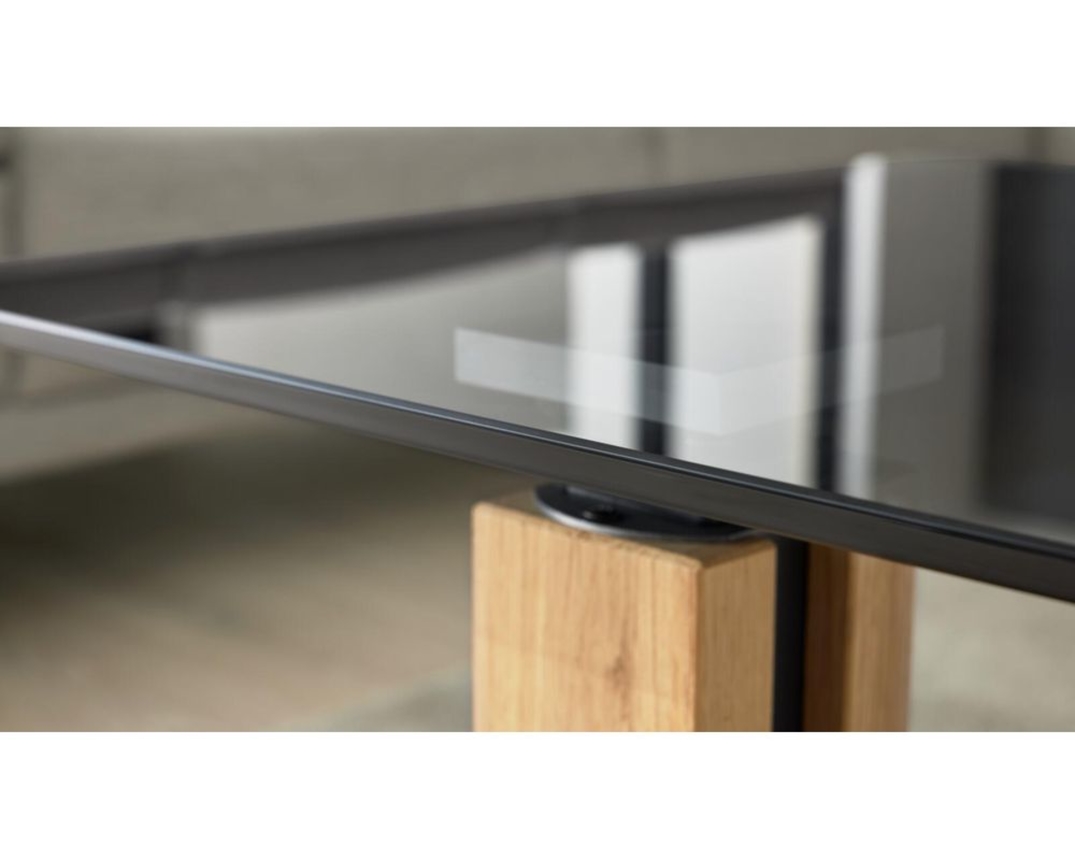 Interliving Couchtisch 6211, höhenverstellbar, rollbar - Schwarz/Braun - 4